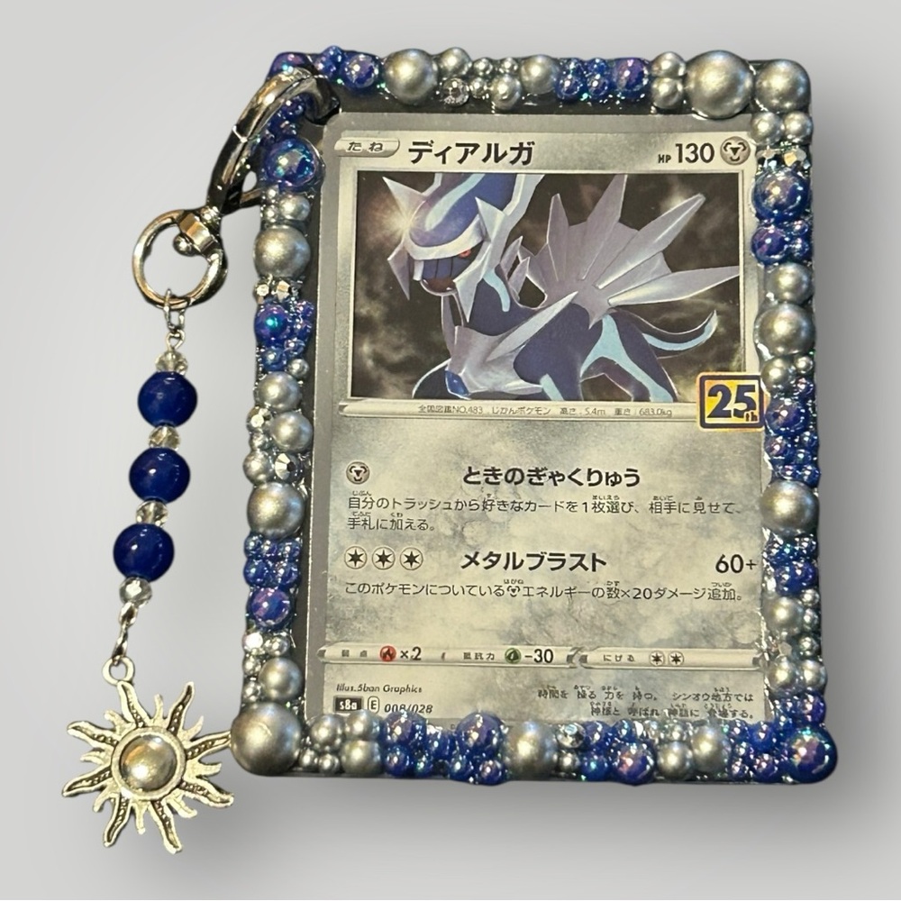 Handmade Decoden Frame with Pokemon Card